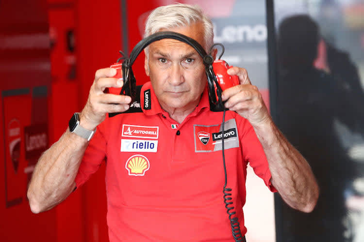 Ducati-Teammanager Davide Tardozzi