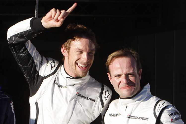 Brawns Doppelpack: Button/ Barrichello