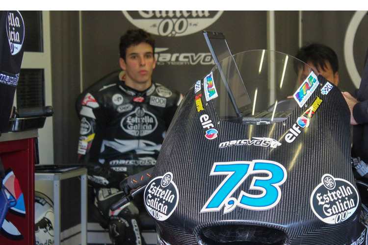 Moto3-Weletmeister Alex Márquez neu bei Marc VDS in der Moto2
