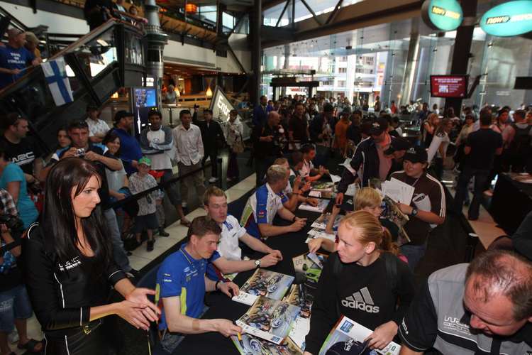 Das Ford-Team in der Skycity in Auckland (Neuseeland)