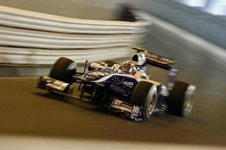 Nico Hülkenberg crashte im Tunnel