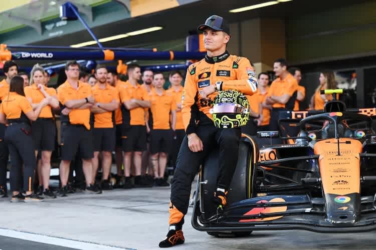 Lando Norris stellte seinem WM-Gegner Max Verstappen und sich selbst ein gutes Zeugnis aus