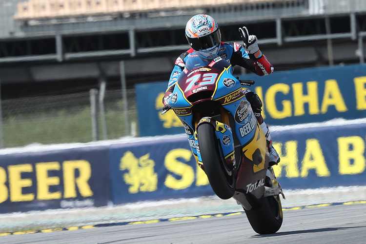 Moto2-WM-Leader Alex Marquez