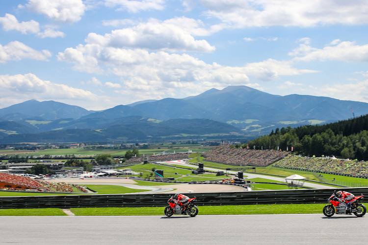 Auf dem Red Bull Ring sorgen die GP-Stars für Action