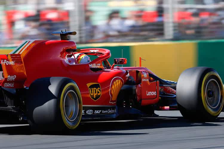 Sebastian Vettel und seine Loria