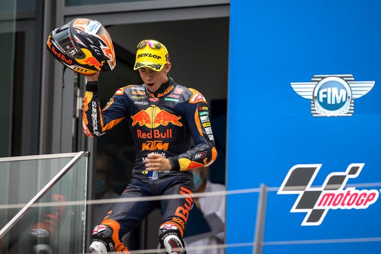 Pedro Acosta steuerte in seiner ersten WM-Saison schon fünf Moto3-Siege bei