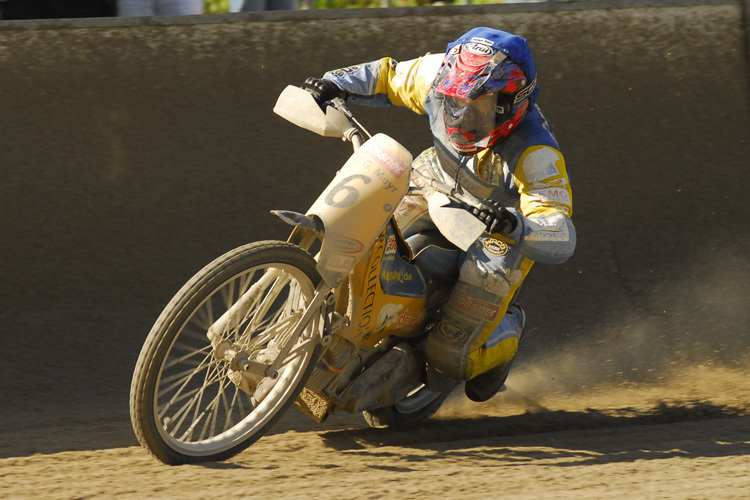 In Dingolfing kämpfte Speiser noch mit vollem Einsatz