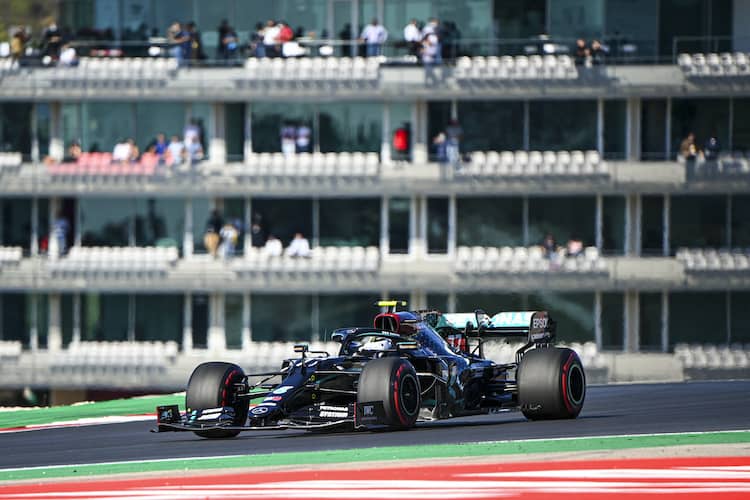 Valtteri Bottas gab im dritten Training den Ton an