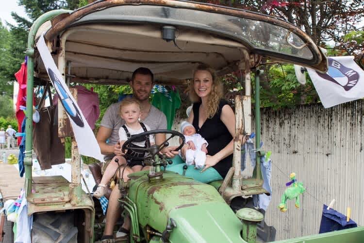 Die komplette Familie Tomczyk