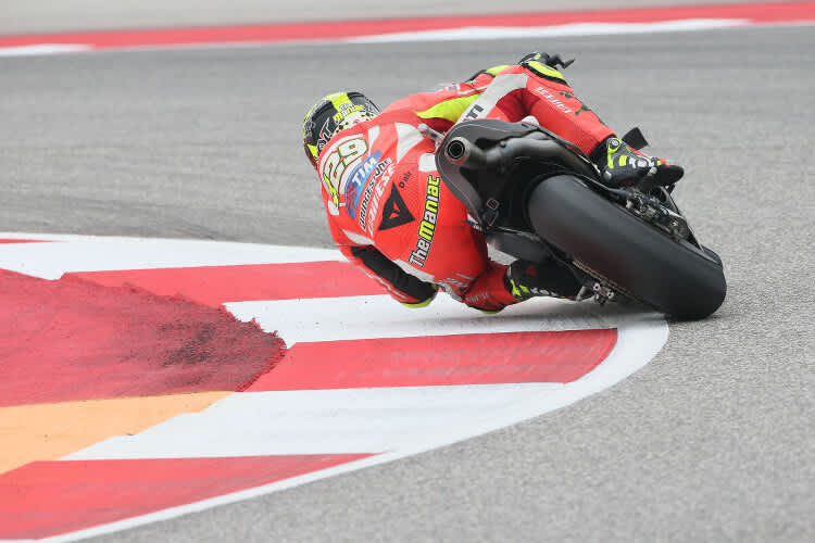 Andrea Iannone auf der GP15 in Austin