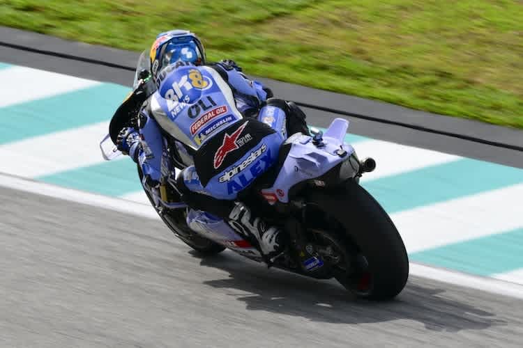 Alex Marquez hatte mit den Nachwirkungen seines Sturzes zu kämpfen