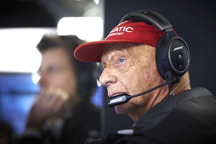Niki Lauda in Baku 2018
