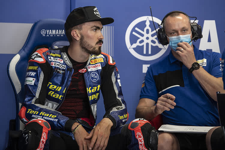 Loris Baz (li.) steht vor einer wichtigen Entscheidung