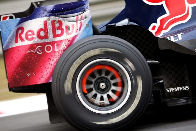 Es glühen die Bremsen