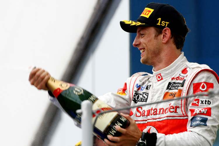 Button verbreitet Nummer-1-Theorien