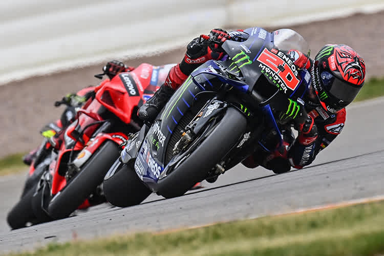 Fabio Quartararo (20) baute seinen WM-Vorsprung aus