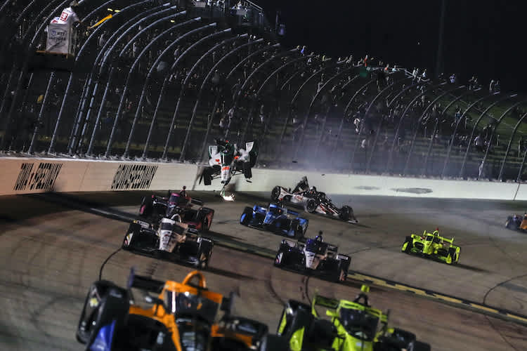 Der Crash ging glimpflich aus