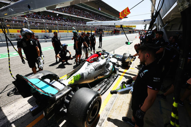 Lewis Hamilton: «Ich bin sehr stolz auf das Team»