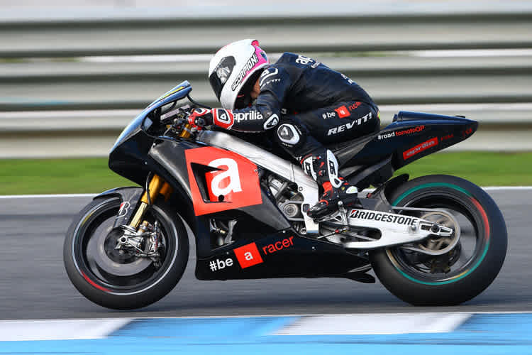 Alvaró Bautista bemängelt die Leistung des Aprilia-Motors