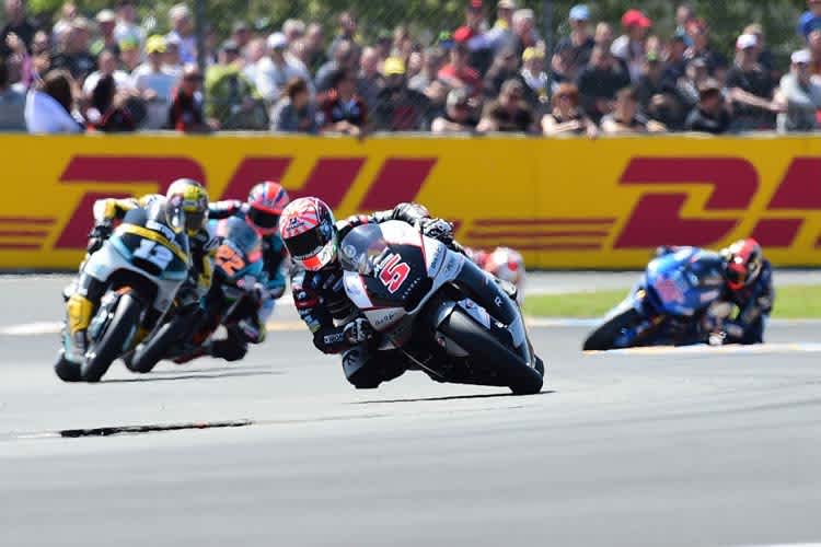 Johann Zarco noch vor Tom Lüthi