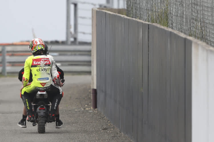 Marco Bezzecchi sah in keinem Rennen in Frankreich die Zielflagge