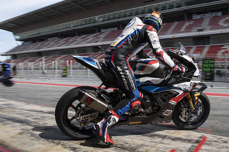 Tom Sykes auf der neuen BMW M1000RR