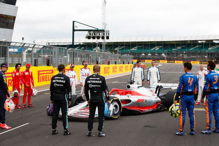 Auch die Fahrer sind gespannt, was auf sie zukommt