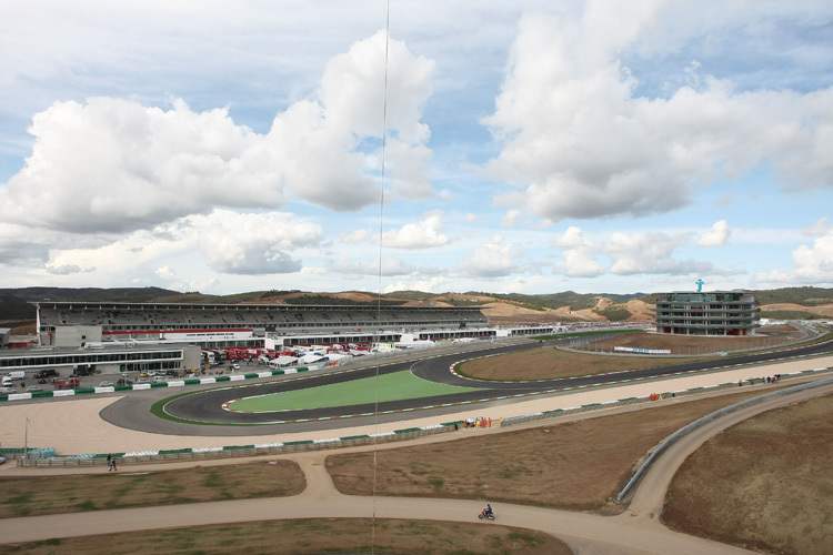 Von 9 bis 17 Uhr wird am Montag in Portimao getestet