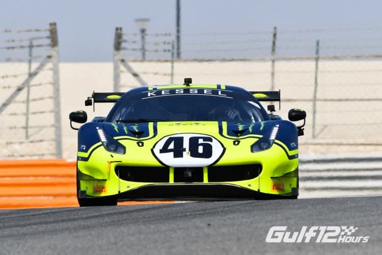 Der Ferrari 488 GT3 von Monster VR46 Kessel Racing aus dem Jahre 2021