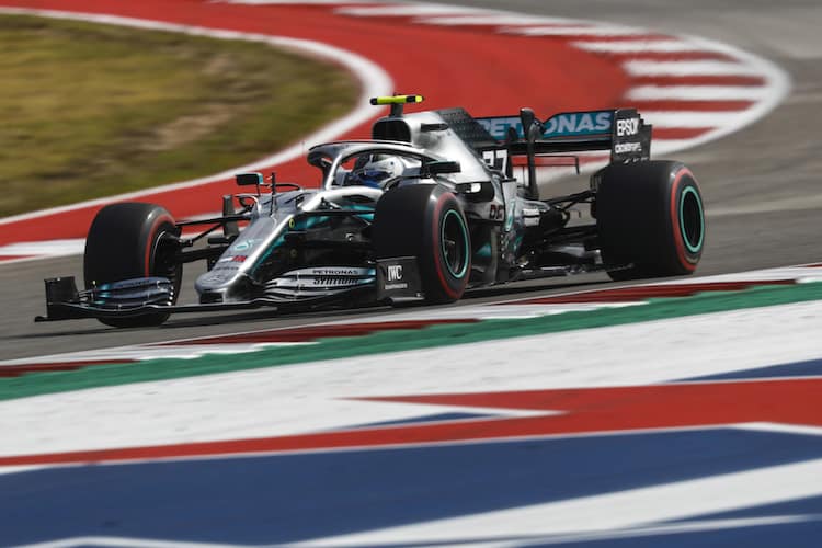 Valtteri Bottas sicherte sich auf dem Circuit of the Americas die Pole
