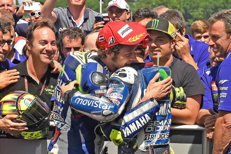 Hält der Frieden zwischen Valentino Rossi und Jorge Lorenzo?