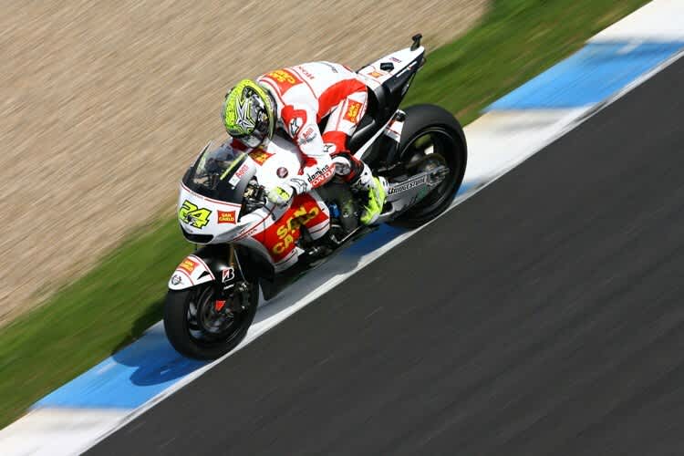 Toni Elias: Probleme mit dem Honda-Chassis