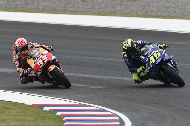 Marc Márquez erntete nach seinem Auftritt im Argentinien-GP auch Kritik von Giacomo Agostini 