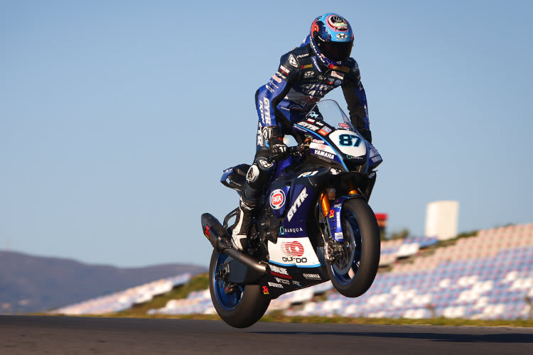 Remy Gardner konnte es nicht lassen: Sprung in Portimao
