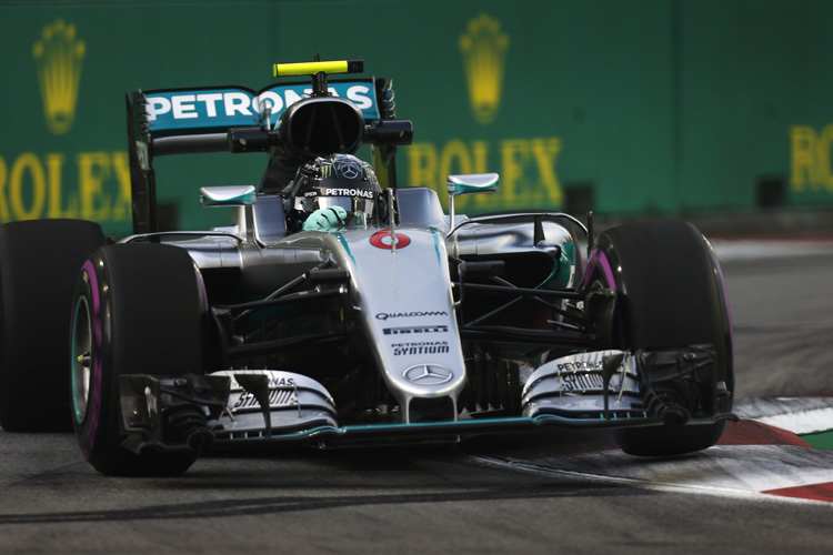Nico Rosberg in Singapur