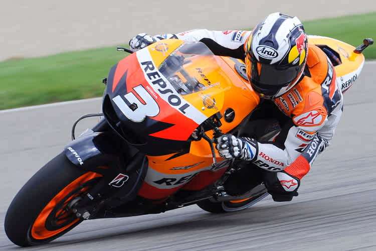 Daniel Pedrosa, einer der Wings for Live-Botschafter.