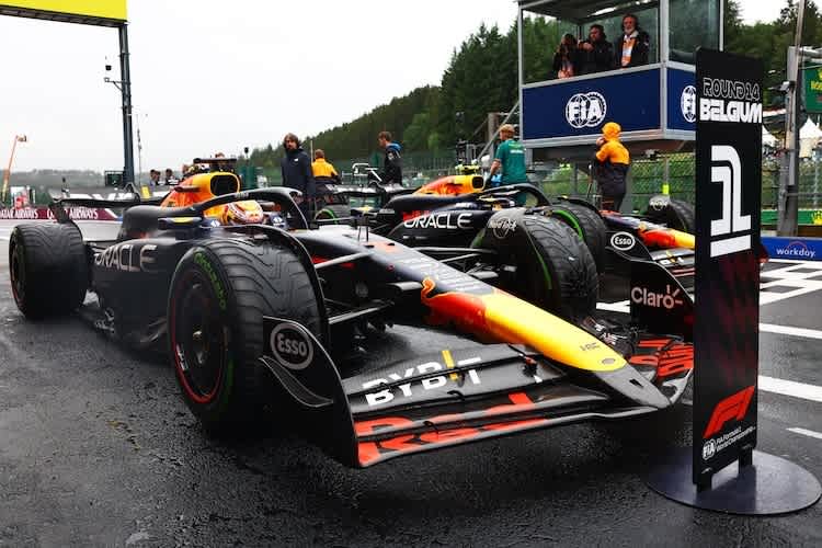 Max Verstappen war der schnellste Mann
