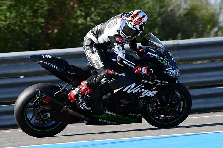 Jonathan Rea hat die Gegner meistens hinter sich