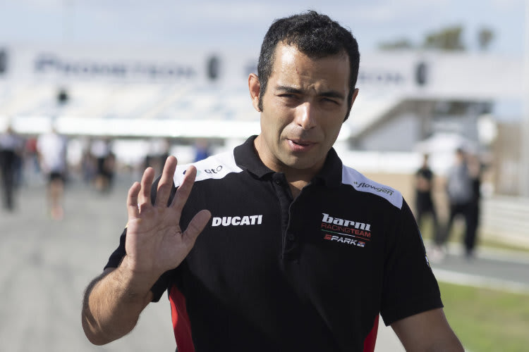 Danilo Petrucci musste sich von Estoril abmelden