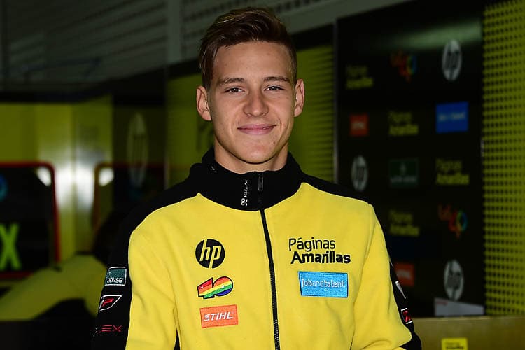Fabio Quartararo tritt 2017 für das Team Paginas Amarillas HP40 von Sito Pons an