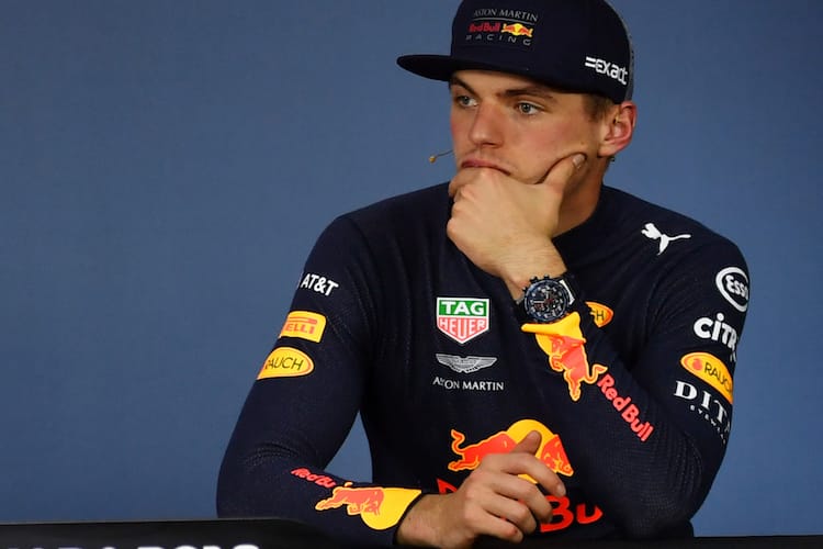 Max Verstappen hat die Fragen nach seinen Crashs satt