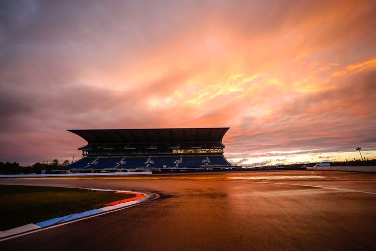 Leere Tribünen in Hockenheim