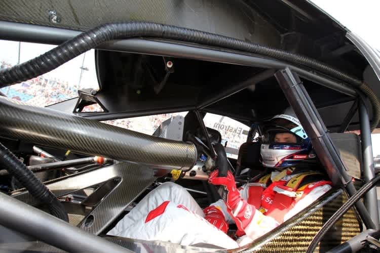 Mattias Ekström zurück im gewohnten «Wohnzimmer»