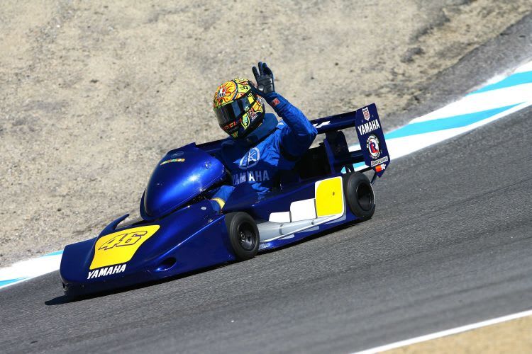 Valentino Rossi: Sieger im Superkart
