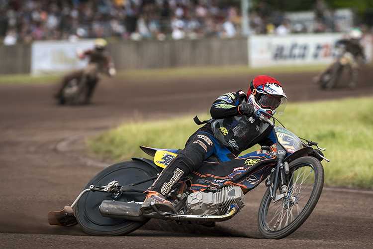 Langbahn-Weltmeister Dimitri Bergé