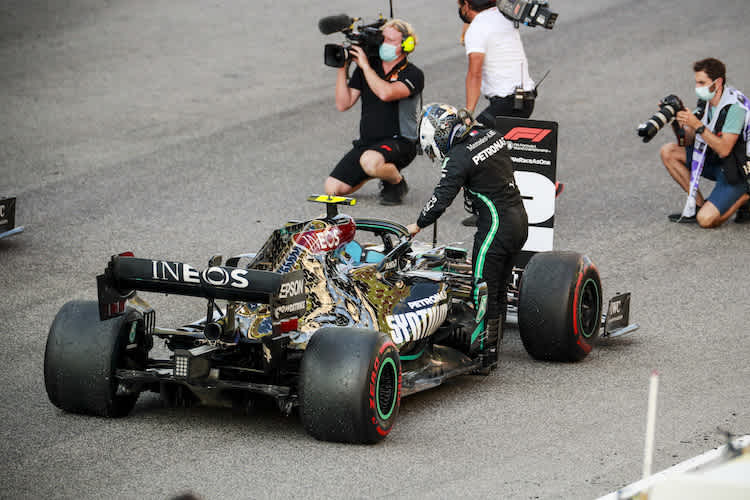 Valtteri Bottas: Wieder nur Zweitbester, die Kameras sind auf Hamilton gerichtet