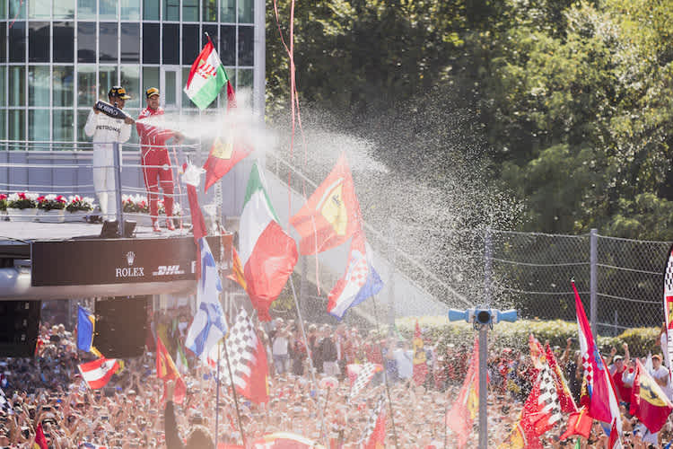 Tolle Stimmung in Monza