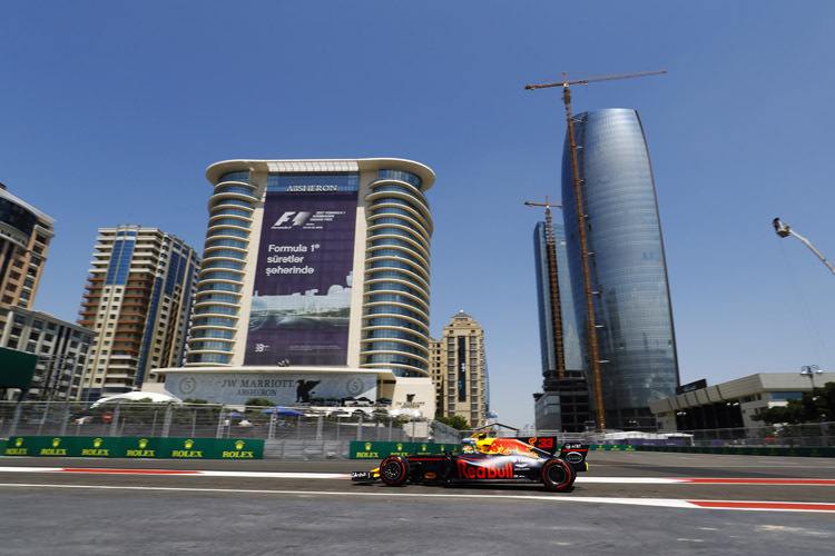 Max Verstappen war im ersten freien Training der Schnellste