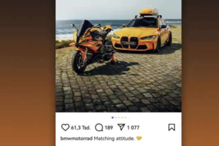 Mit diesem Instagram-Post heizte BMW die Gerüchteküche mächtig an