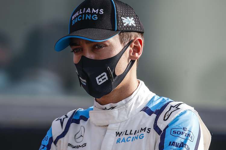 George Russell gibt sich am Sonntag im virtuellen GP in São Paulo die Ehre